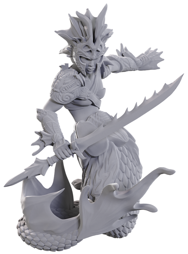 D&D Nolzur’s Marvelous Miniatures: Merfolk Scout