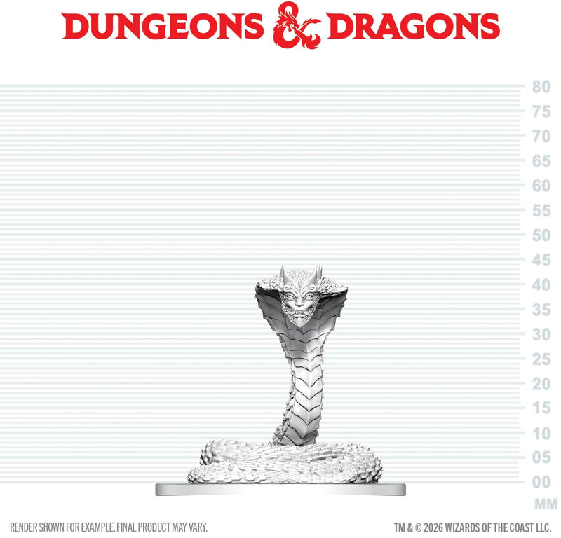 D&D Nolzur's Marvelous Miniatures: Guardian Naga
