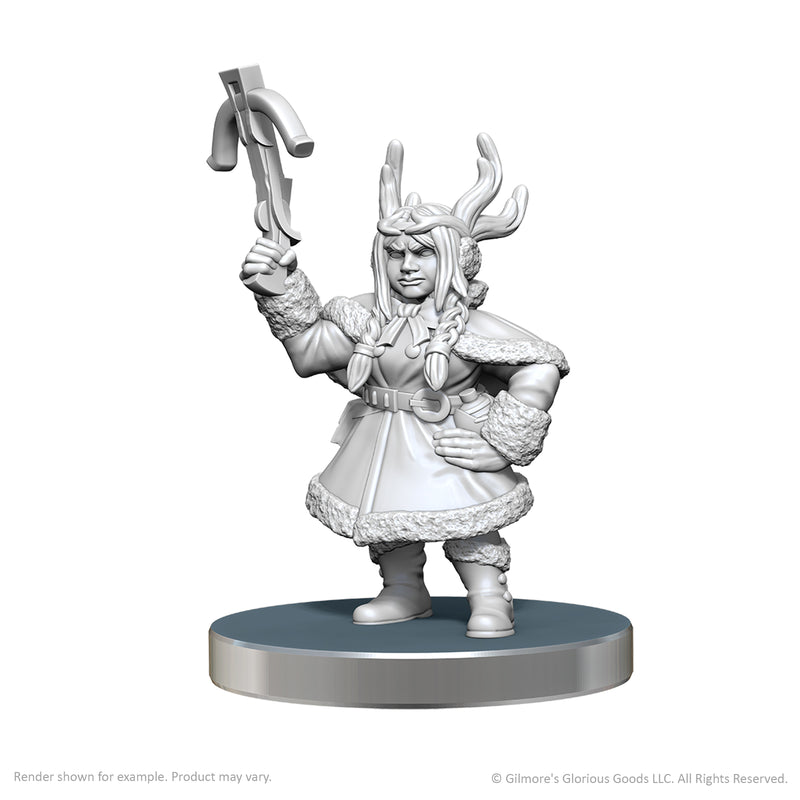 Critical Role Unpainted Miniatures - Veth Brenatto & Nott the Brave
