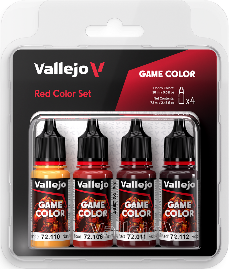 Vallejo: Game Color Set - Red