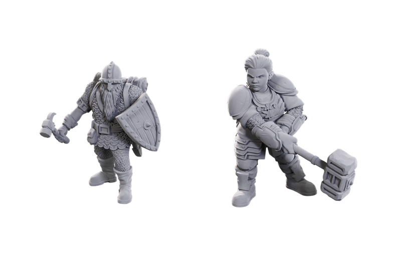 D&D Nolzur’s Marvelous Miniatures: 50th Anniversary Dwarves