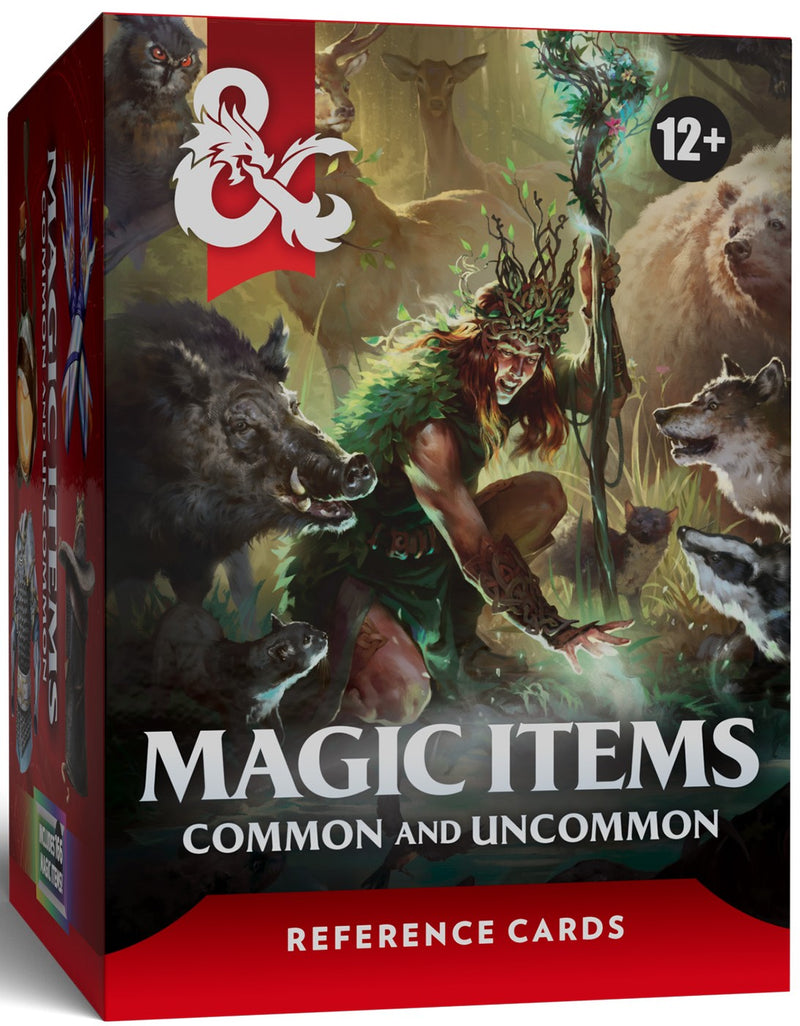 D&D - Reference Cards Magic Items - Common and Uncommon