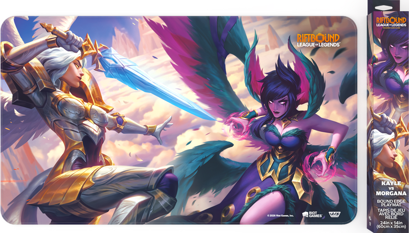 Riftbound: League of Legends - Vendetta Playmat - Kayle and Morgana