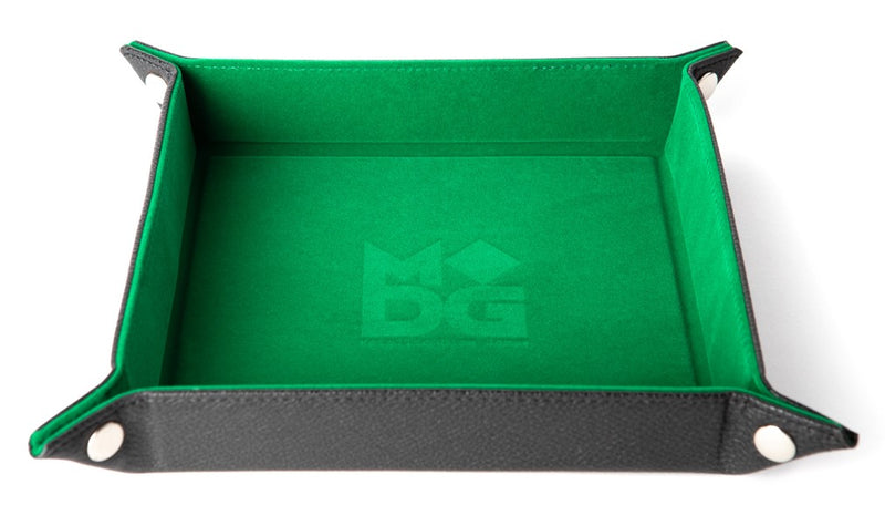 Velvet Dice Tray With Leather Backing