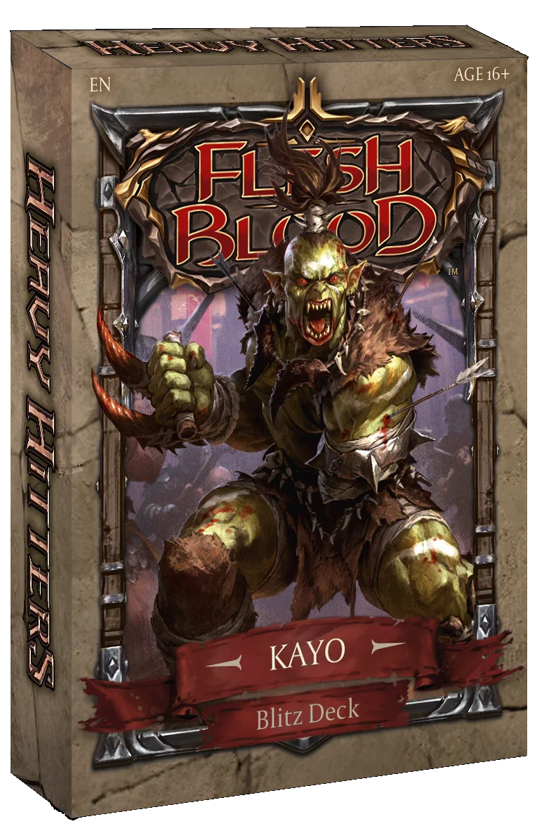 その他 Flesh and Blood TCG Heavy Hitters - EN Flesh and Blood - Heavy Hitters Booster Pack | Star City Games