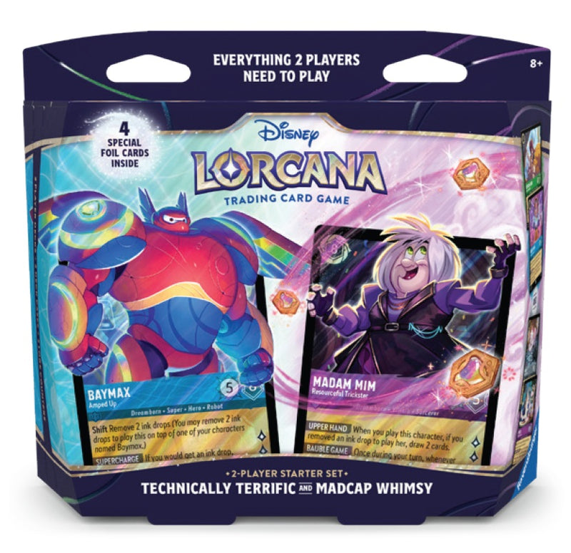 Disney Lorcana - Hyperia City Two-Player Starter Deck - Baymax & Madam Mim