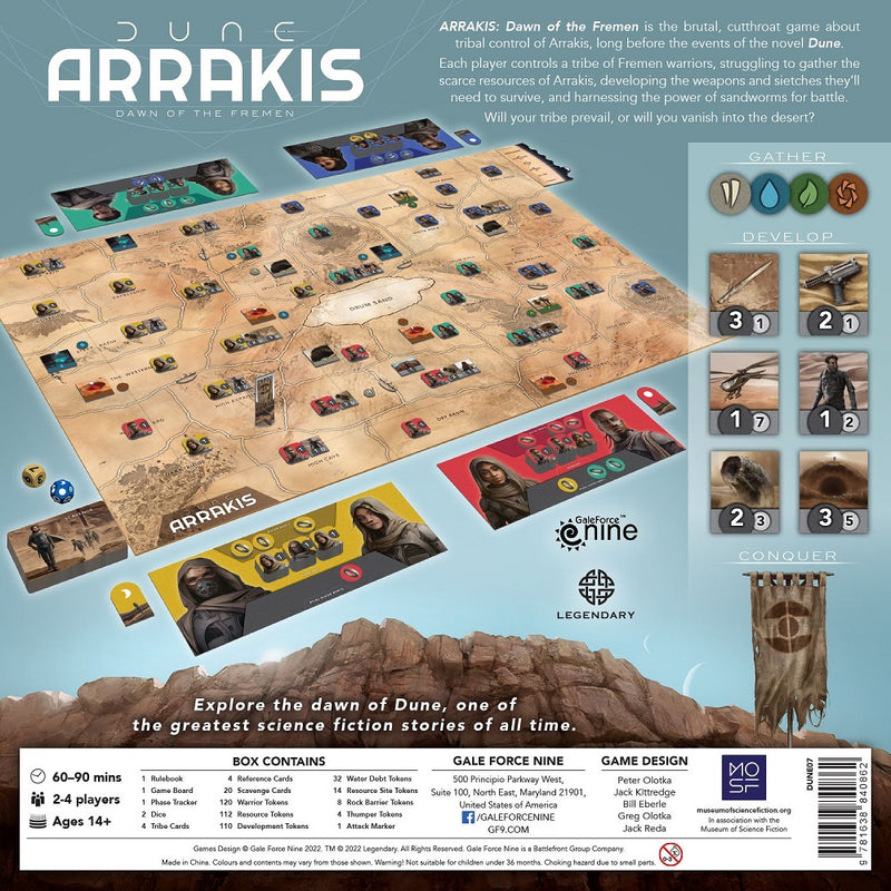 Dune ARRAKIS: Dawn of the Fremen