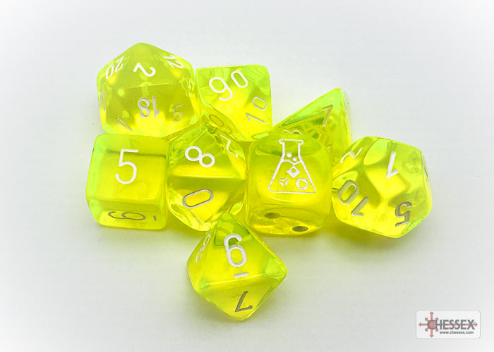 Chessex: Polyhedral Translucent Dice sets