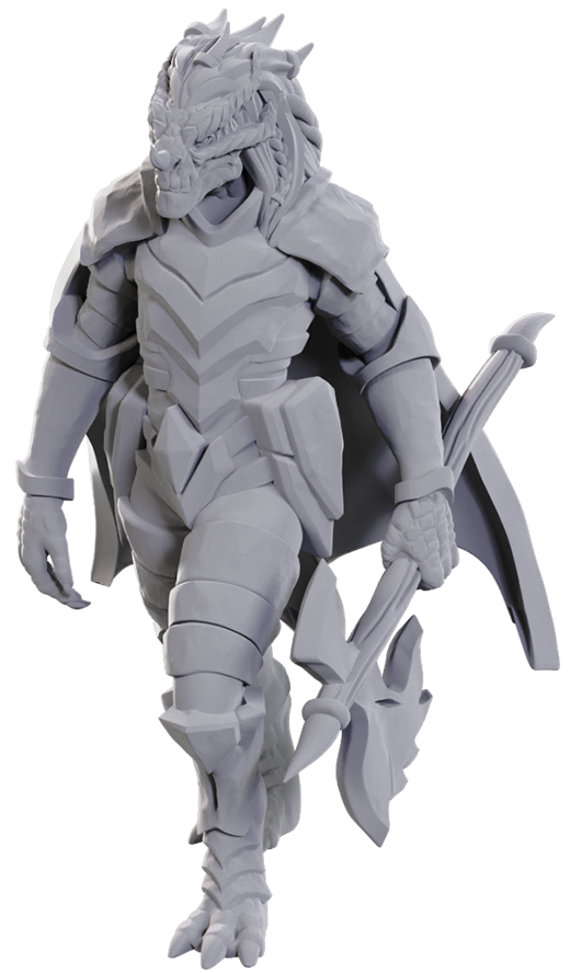 D&D Nolzur’s Marvelous Miniatures: Dragonborn of Tiamat