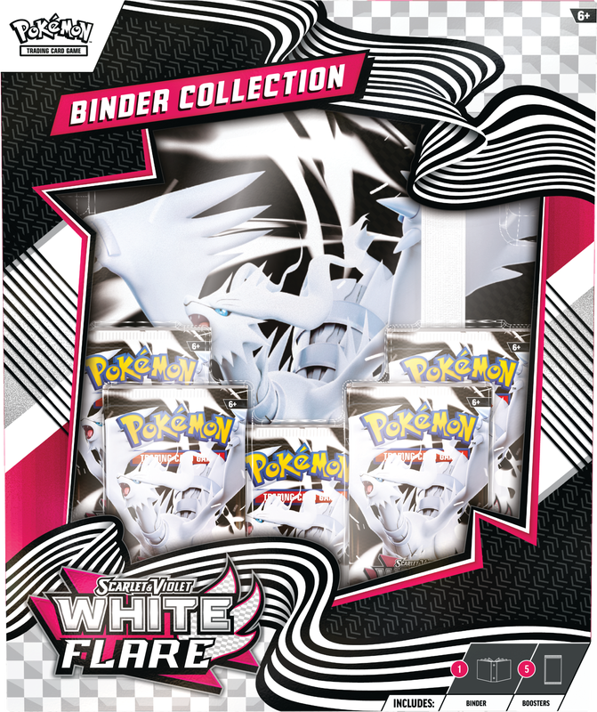 Pokemon Scarlet & Violet - White Flare Binder Collection