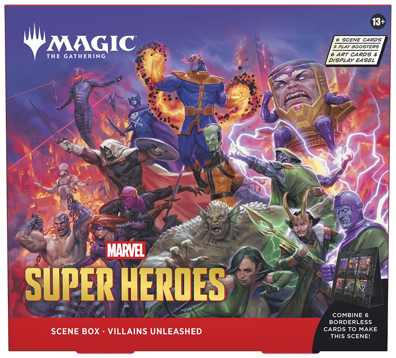 Magic the Gathering - Marvel Super Heroes Scene Box - Villains Unleashed