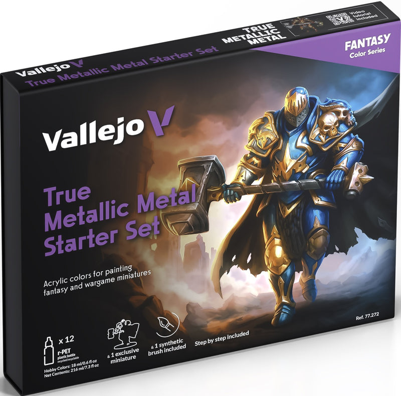 Vallejo - True Metallic Metal Starter Set
