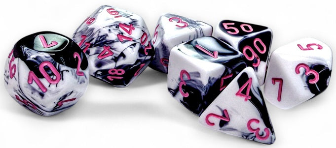 Chessex: Polyhedral Gemini Dice sets