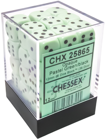 Chessex Opaque Pastel D6 12mm
