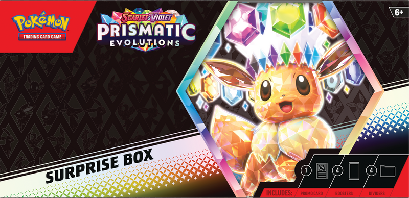 Pokemon Scarlet & Violet: Prismatic Evolutions Surprise Box