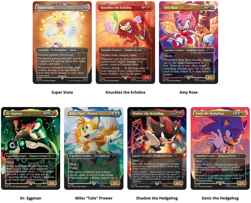 Secret Lair x Sonic: Friends & Foes - (Non-Foil)