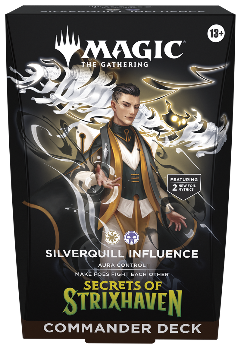 mtg commander deck strixhaven SECRETS OF STRIXHAVEN PRISMARI ARTISTRY COMMANDER DECK – Games and Stuff main image 1