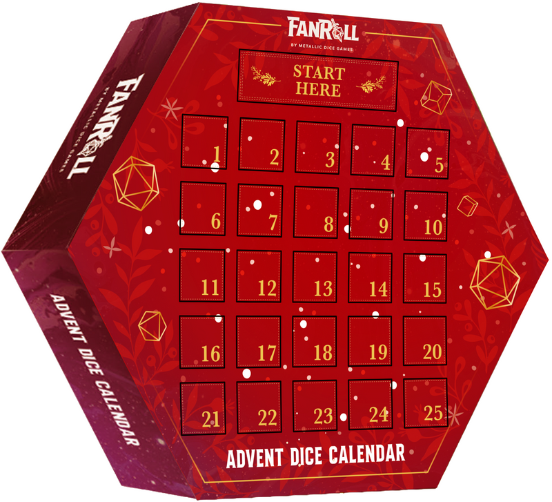 FanRoll Advent Dice Calendar