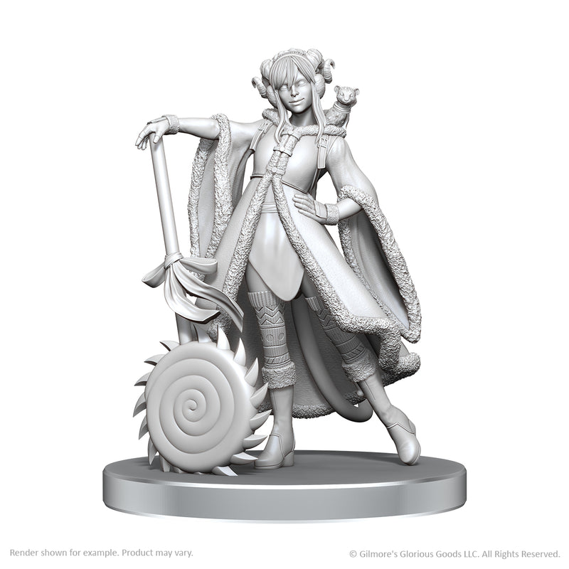 Critical Role Unpainted Miniatures - Jester Lavorre & Fjord Stone