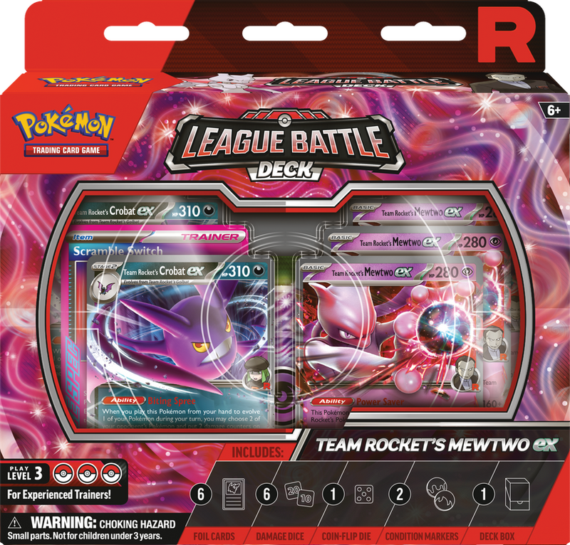 Pokemon League Battle Deck - Team Rocket's Mewtwo EX