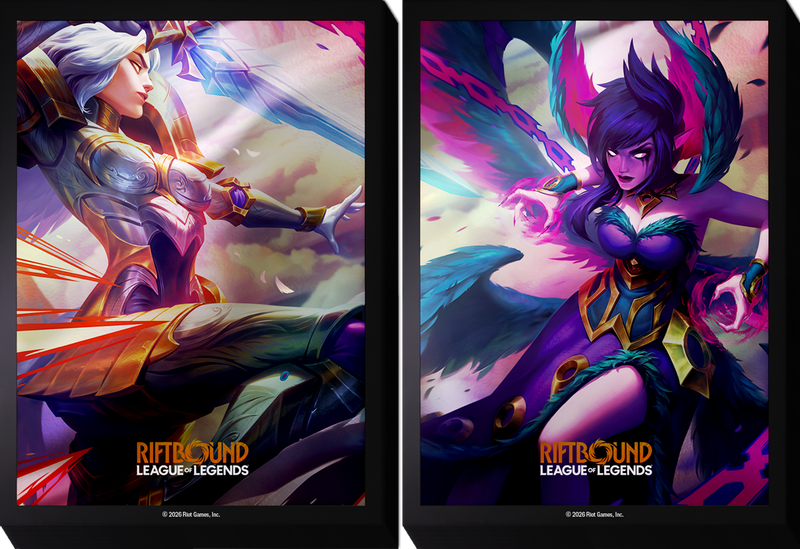 Riftbound: League of Legends - Vendetta Art Sleeves - Kayle & Morgana