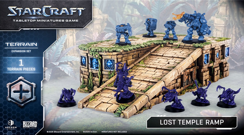 StarCraft: Tabletop Miniatures Game - Terrain - Lost Temple Ramp Expansion Set