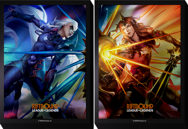 Riftbound: League of Legends - Vendetta Art Sleeves -Diana & Leona