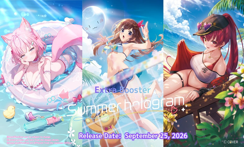 Hololive Card Game - Summer Hologram Extra Booster