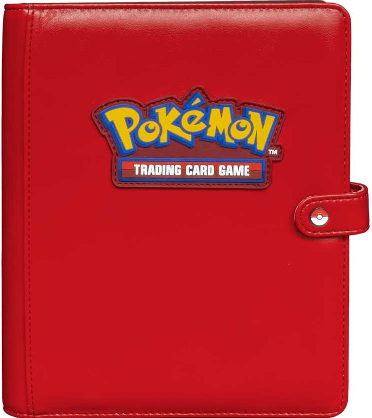 Ultra Pro Premium Snap Binder - Pokemon Red