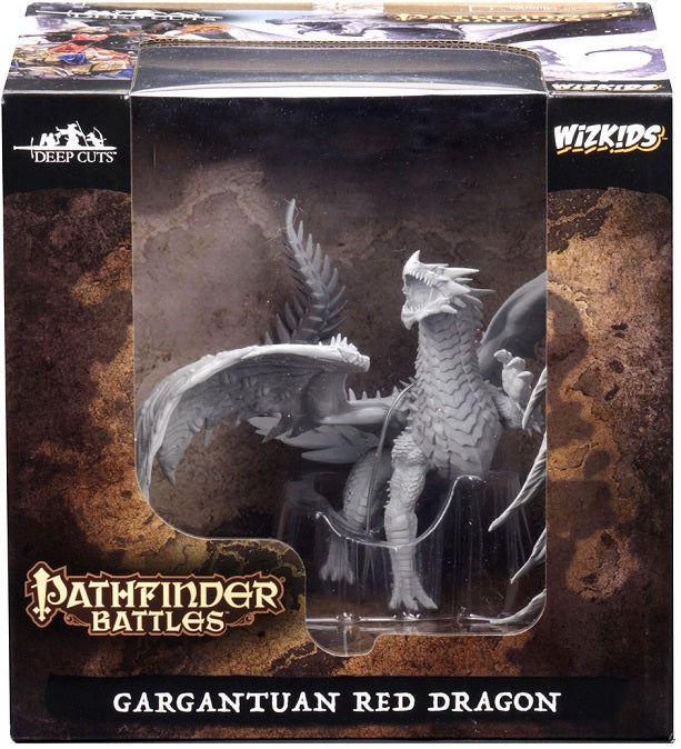 Pathfinder Unpainted Miniature: Gargantuan Red Dragon