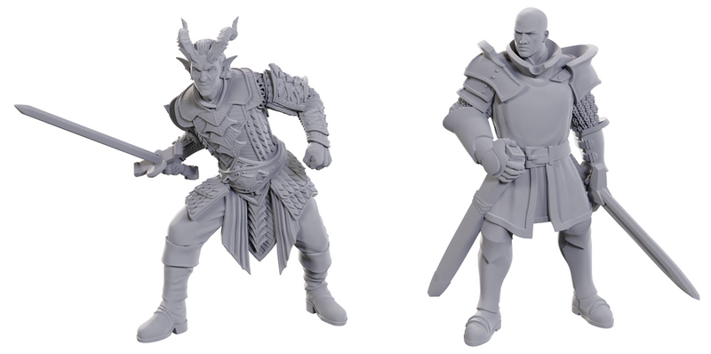 D&D Nolzur's Marvelous Miniatures: Special Edition Baldur's Gate 3 - Ulder Ravengard & Zevlor