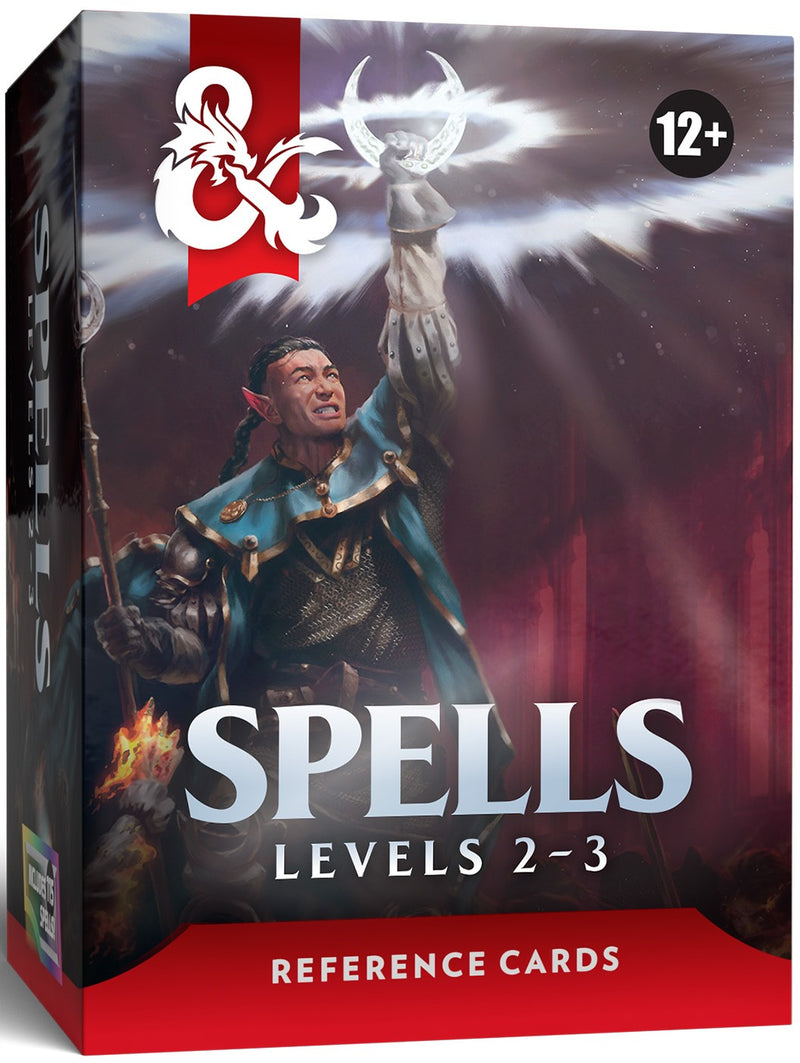 D&D - Reference Cards Spells - Levels 2-3