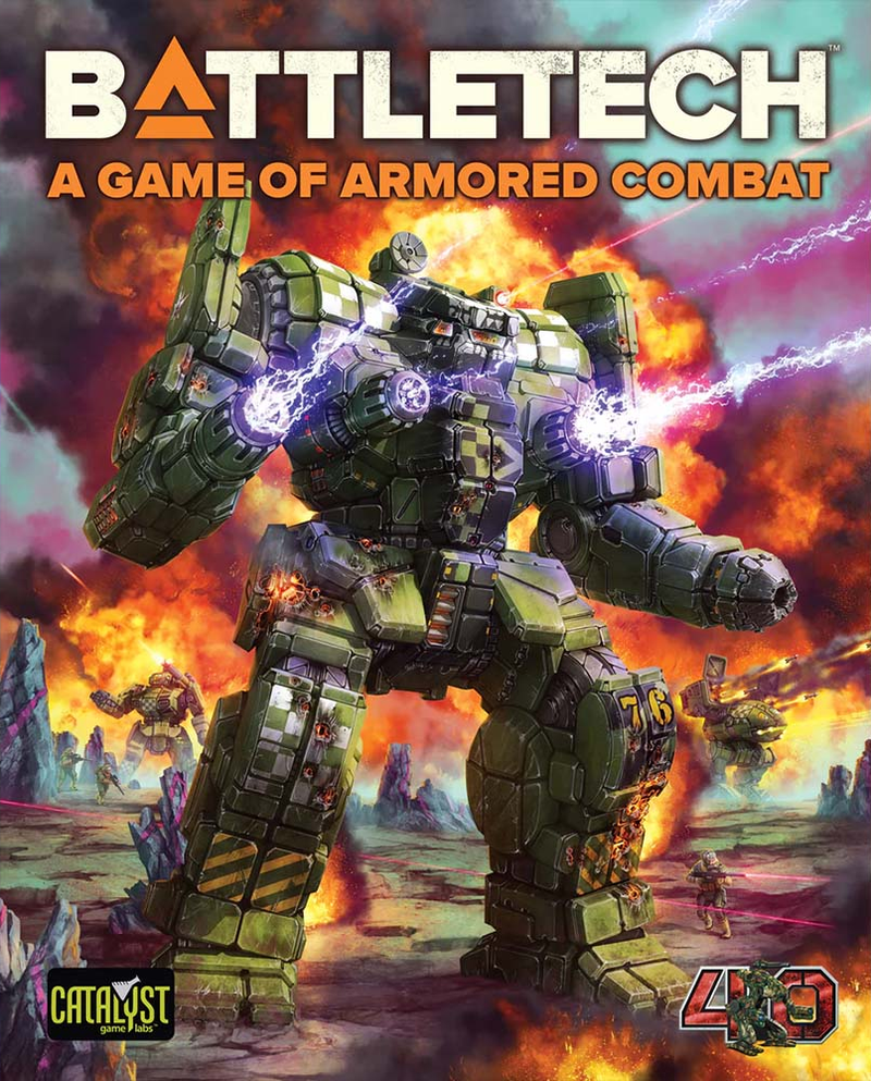 BattleTech A Game of Armored Combat 40th Anniversary Edition