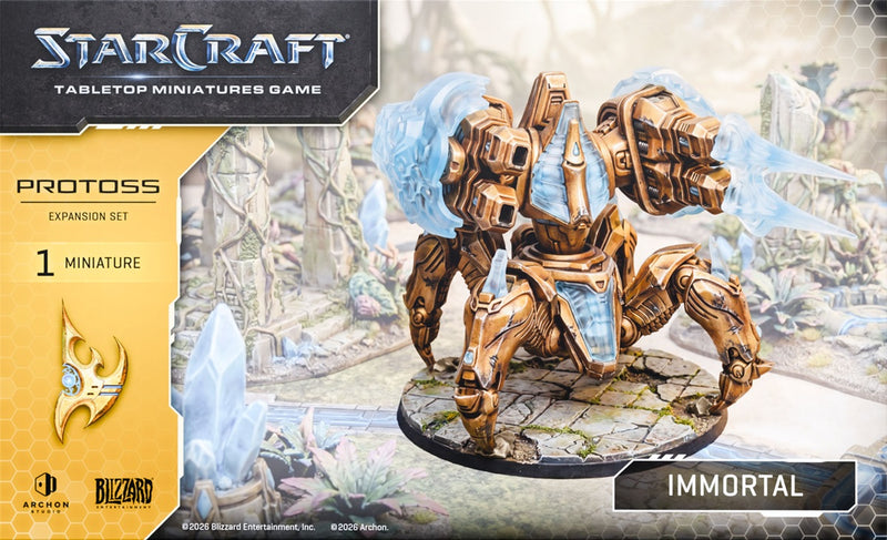 StarCraft: Tabletop Miniatures Game - Protoss - Immortal Expansion Set