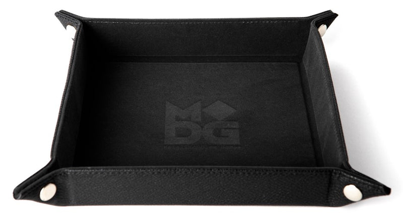 Velvet Dice Tray With Leather Backing