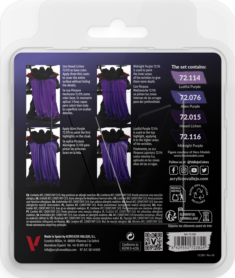 Vallejo: Game Color Set - Purple