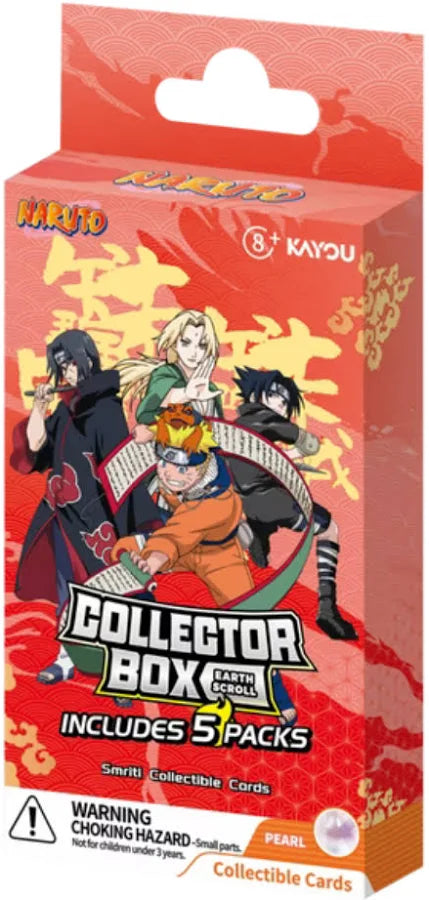 Naruto - SMRITI Collectible Cards - Earth Scroll Series 2 Collector Box