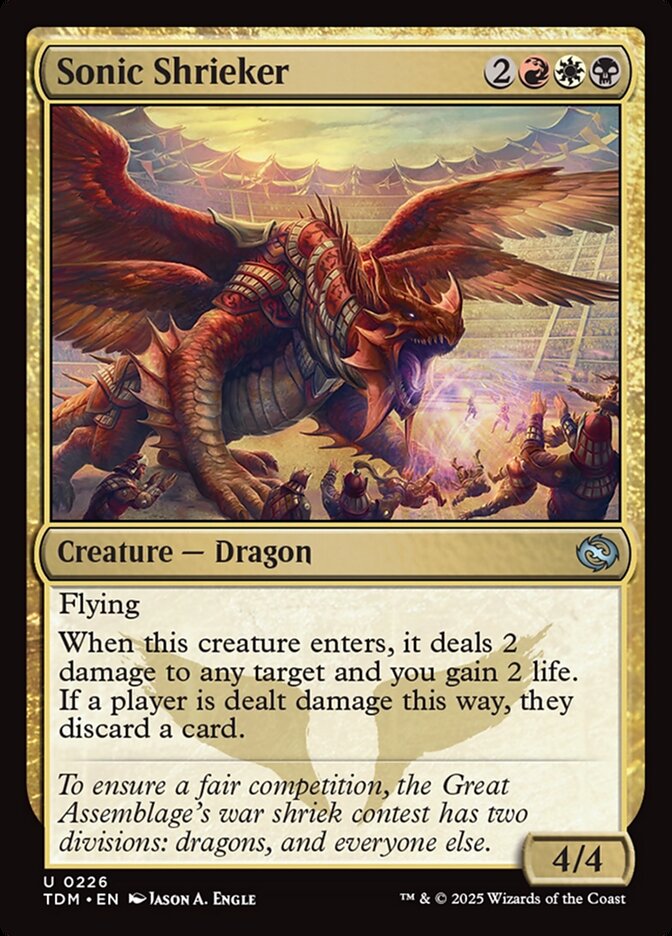 Sonic Shrieker [Tarkir: Dragonstorm]