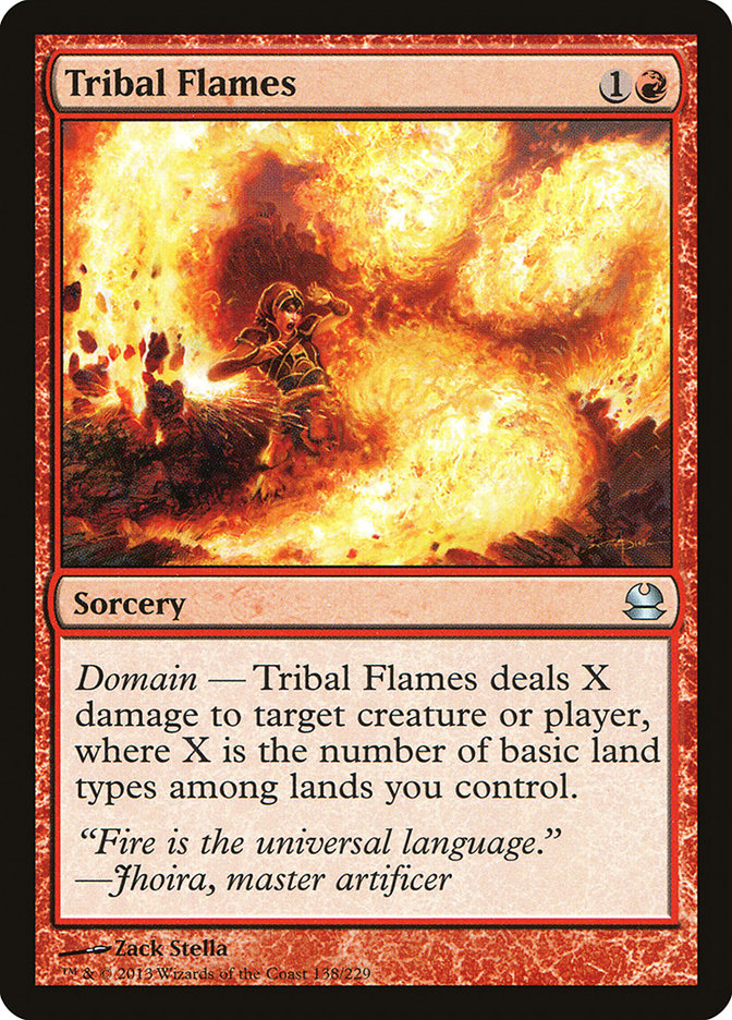Tribal Flames [Modern Masters] | HFX Games