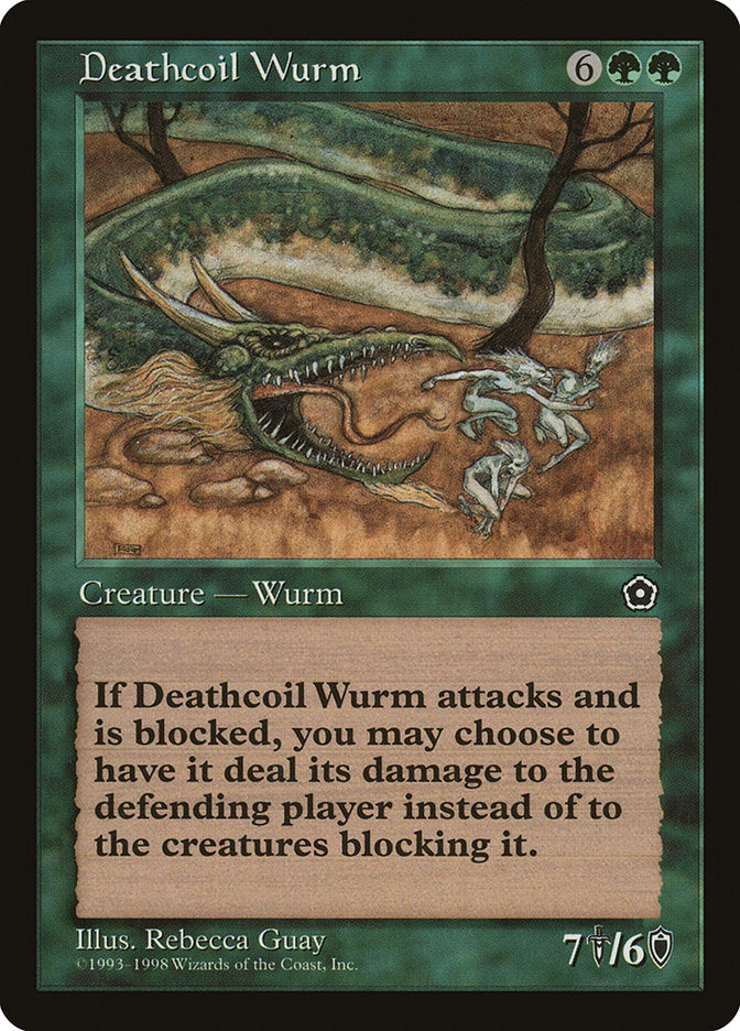 Deathcoil Wurm [Portal Second Age] | HFX Games