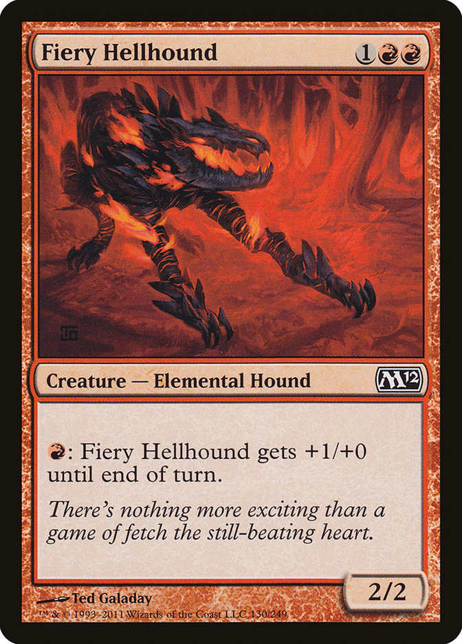 Fiery Hellhound [Magic 2012] | HFX Games