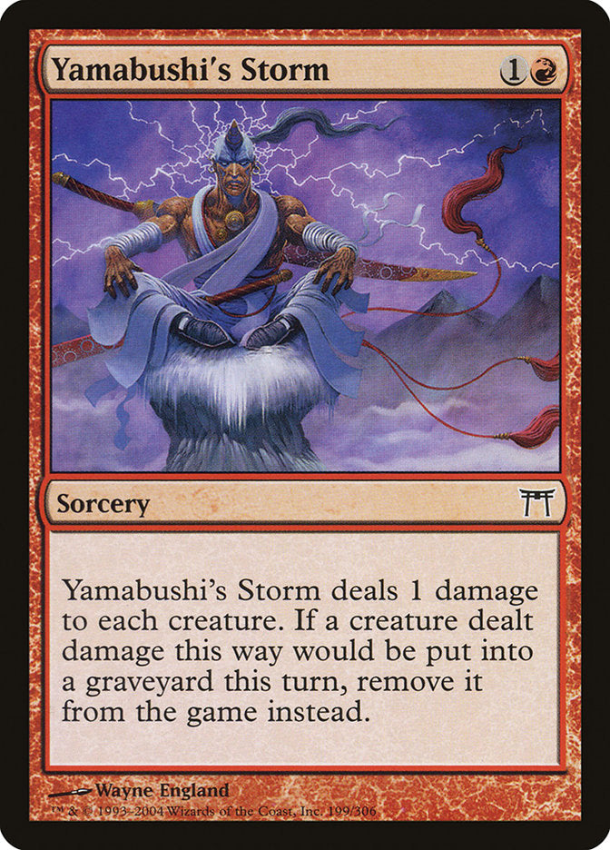 Yamabushi's Storm [Champions of Kamigawa] | HFX Games