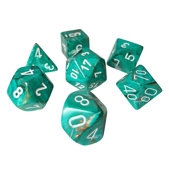 Chessex: Polyhedral Marble Dice sets