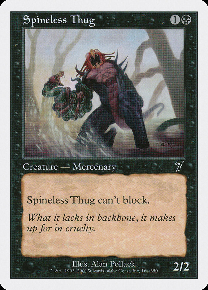 Spineless Thug [Seventh Edition] | HFX Games