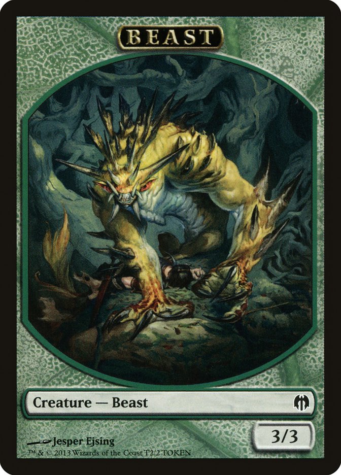 Beast Token [Duel Decks: Heroes vs. Monsters Tokens]