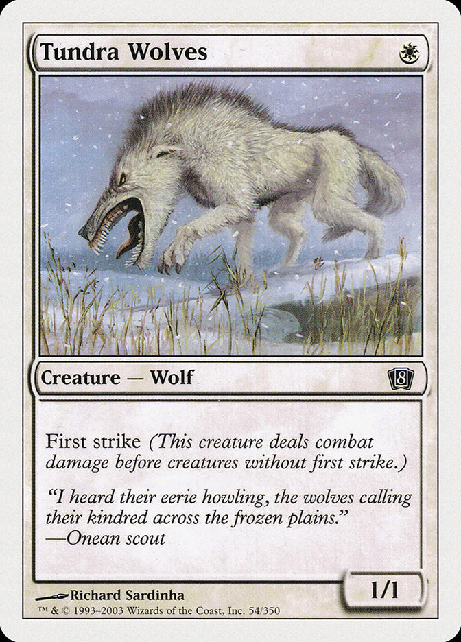 Tundra Wolves [Eighth Edition] | HFX Games