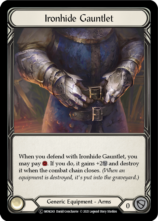 Ironhide Gauntlet [U-MON243] Unlimited Edition Normal