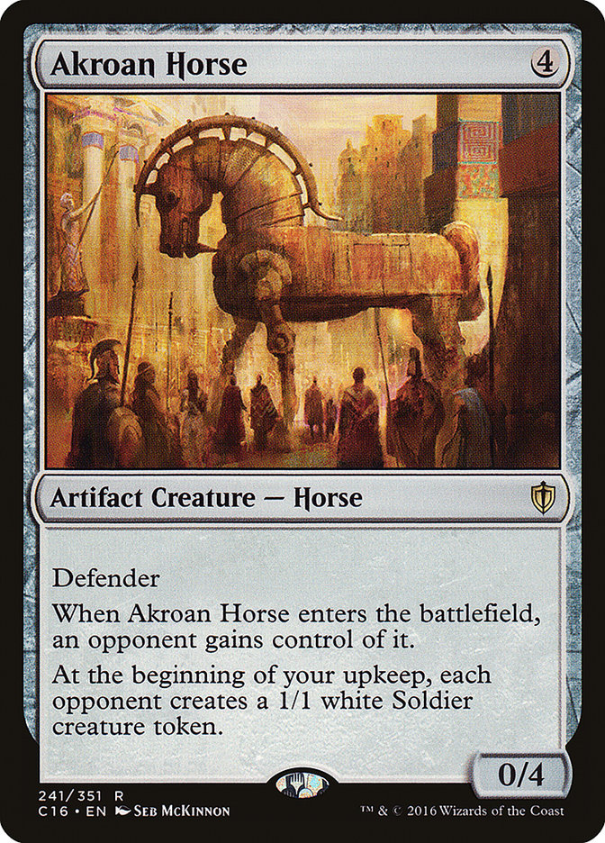 Akroan Horse [Commander 2016] | HFX Games