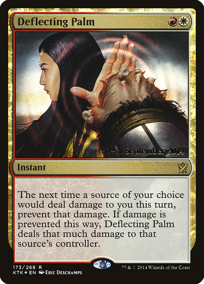 Deflecting Palm [Khans of Tarkir Prerelease Promos] | HFX Games