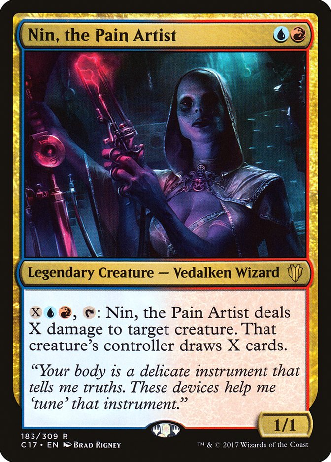 Nin, the Pain Artist [Commander 2017] | HFX Games